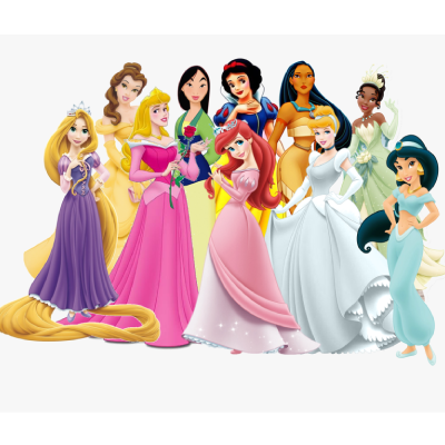 Disney Characters with Luscious & Shiny hair