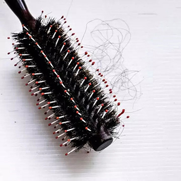 How can you counteract hair loss before it gets worse?