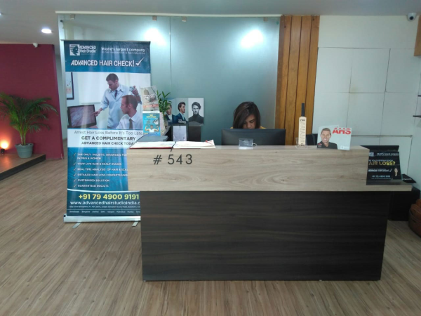 Hair Clinic in Ahmedabad | Hair Check at Salon 543